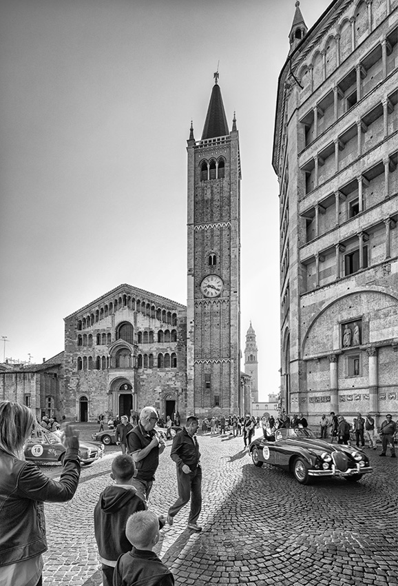 Piazza Duomo a Parma