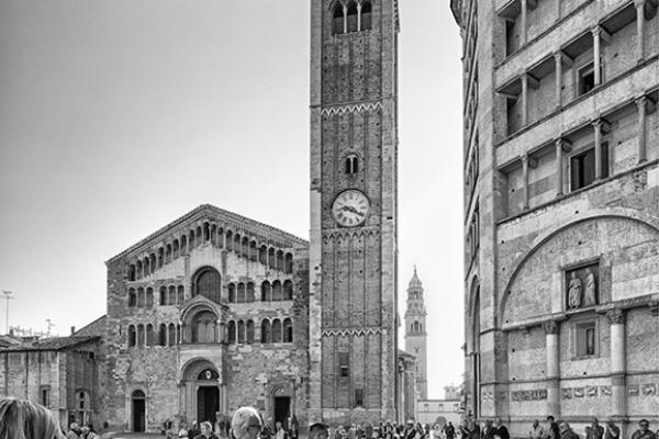 Piazza Duomo a Parma